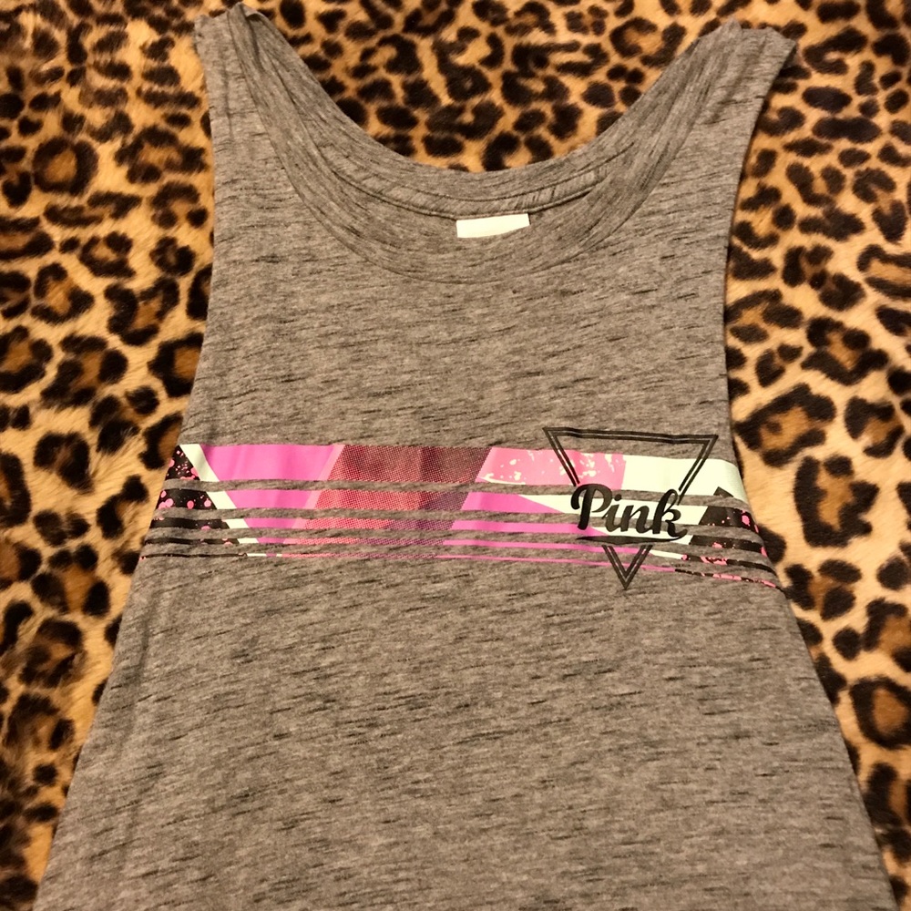 Victoria’s Secret Pink grey muscle tank size xs